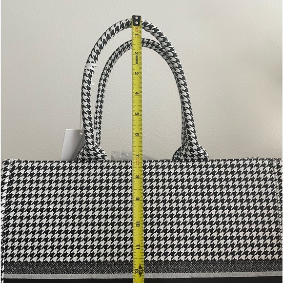 HOUNDSTOOTH x LARGE TOTE LAPTOP & TRAVEL - Picture 9 of 11